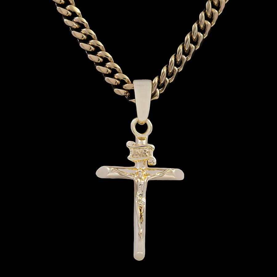 18k Vermeil Crucifix - The GLD Shop