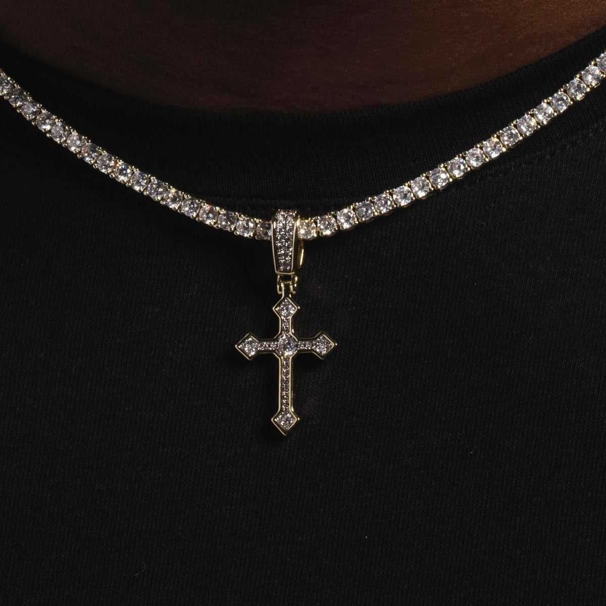 10k Solid Gold Micro Celtic Cross V.1 - The GLD Shop