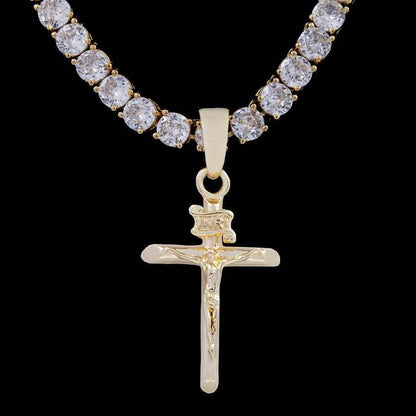 18k Vermeil Crucifix - The GLD Shop