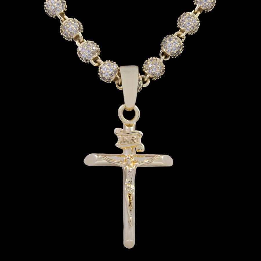 18k Vermeil Crucifix - The GLD Shop