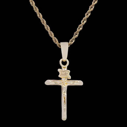 18k Vermeil Crucifix - The GLD Shop