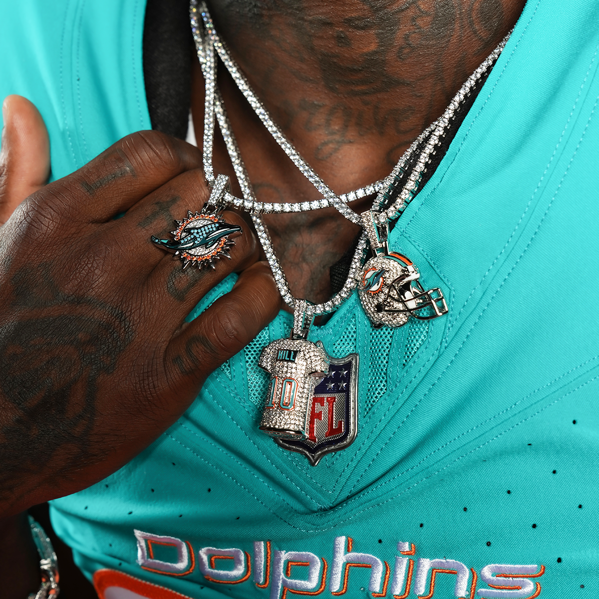 Miami Dolphins Official NFL Pendant