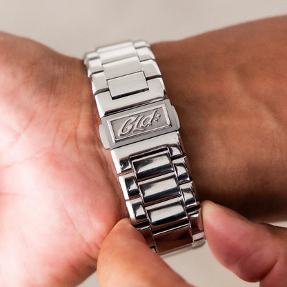 Fluted Bezel Alpha Era in White Gold
