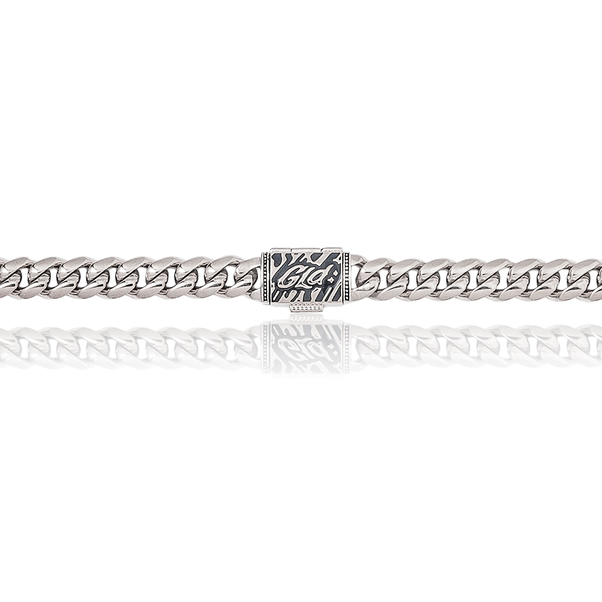 Miami Cuban in White Gold - 6mm