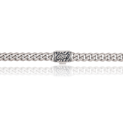 Miami Cuban in White Gold - 6mm