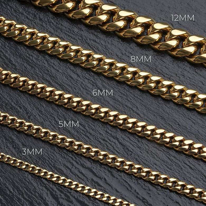 18k Vermeil Micro Cuban