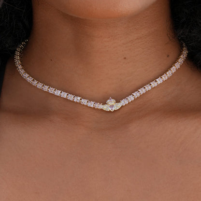 Forme Privé Crown Chain in Yellow Gold