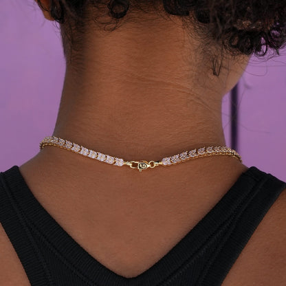 Forme Privé Crown Chain in Yellow Gold