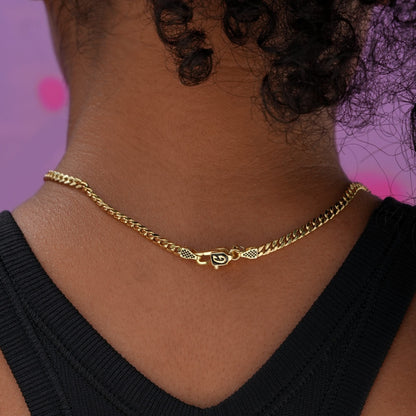 Forme Privé Slipper Chain in Yellow Gold