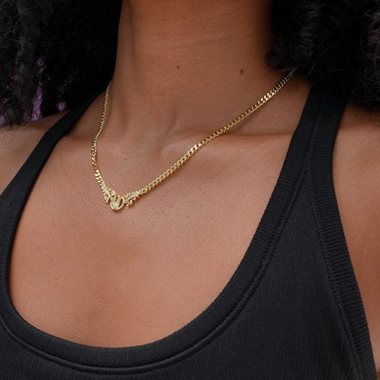 Forme Privé Slipper Chain in Yellow Gold