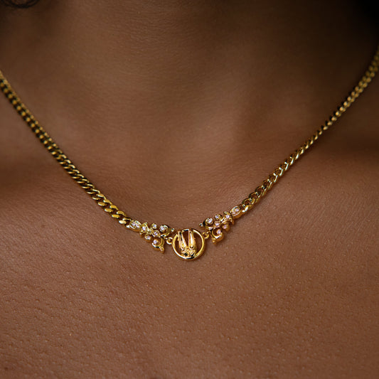 Forme Privé Slipper Chain in Yellow Gold