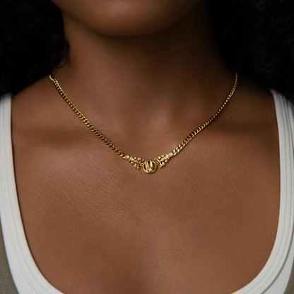 Forme Privé Slipper Chain in Yellow Gold