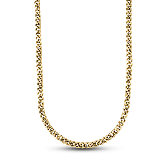 Miami Cuban Chain in Yellow Gold Vermeil - 5mm