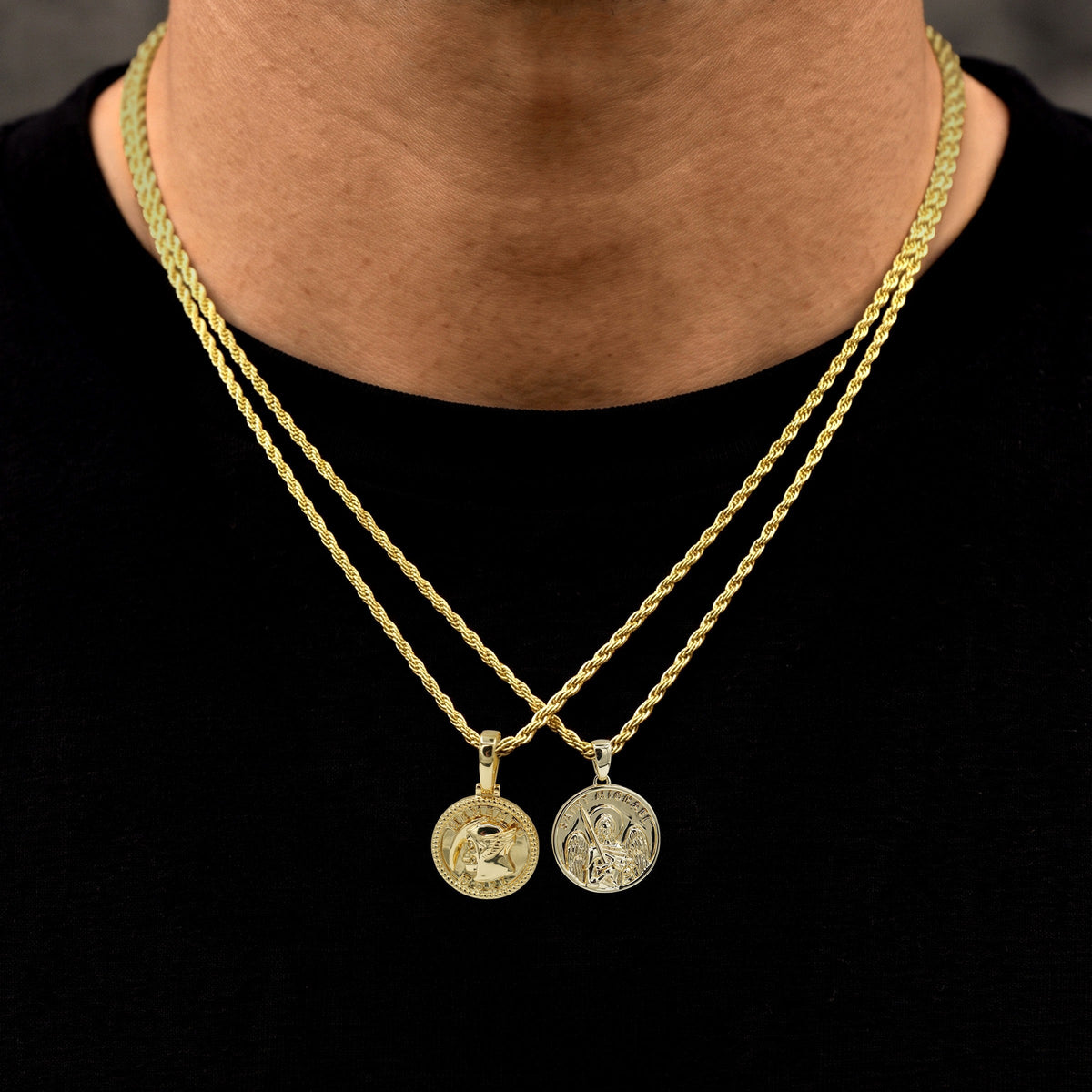 Choose 2 Chains + 2 Pendants - Yellow Gold