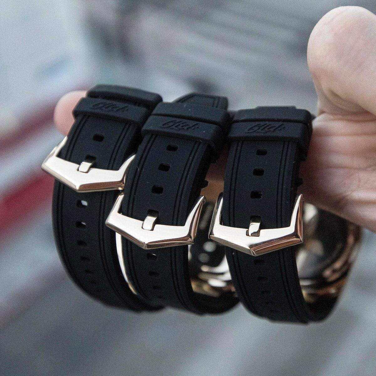 Alpha Era Gold w/ Rubber Strap - The GLD Shop