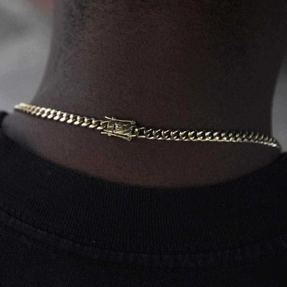 Miami Cuban Chain in Yellow Gold - 5mm