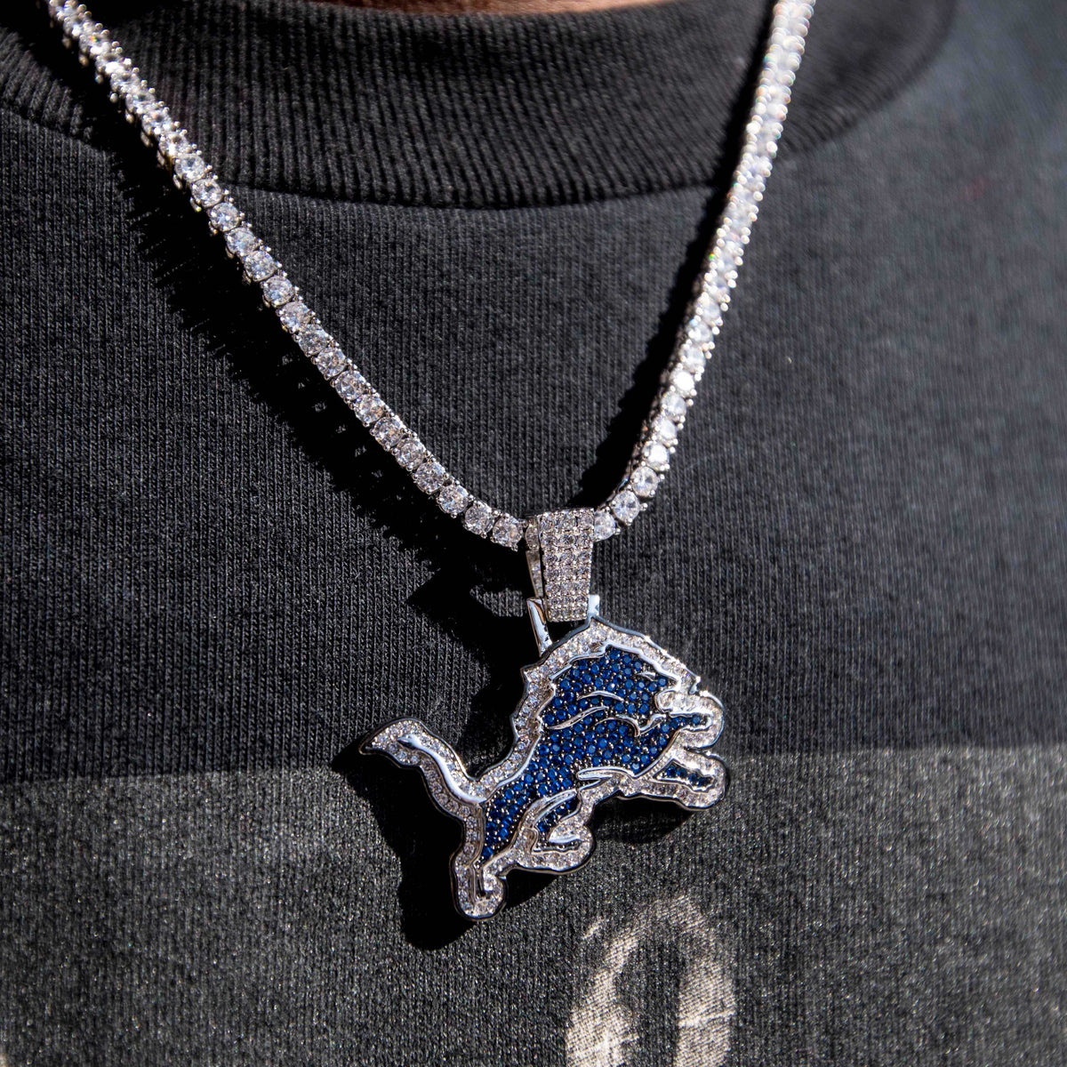 Detroit Lions Pendant - The GLD Shop