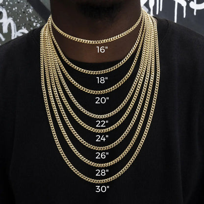 Rope Chain in Yellow Gold- 4mm