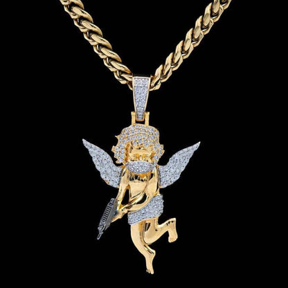 Masked Angel Pendant