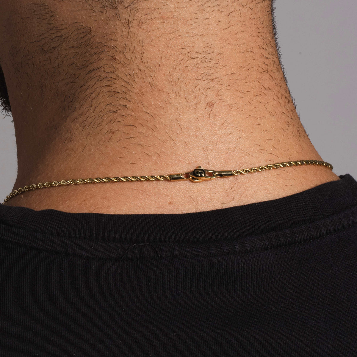 Solid Gold Rope Chain (2mm) - The GLD Shop